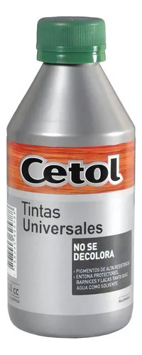 Cetol Tinta Entonador Universal Maderas 240cc Alba - Deacero Color Nogal