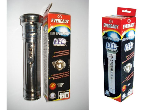 Linterna Eveready Luz Led Diseño Clásico Usa 2d No Incluidas