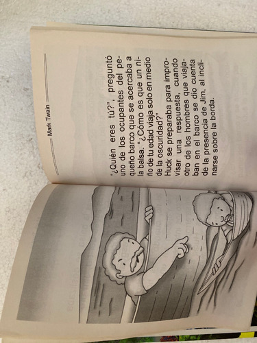 Libro Huckleberry Finn De Mark Twain Para Niños Selector (Usado)
