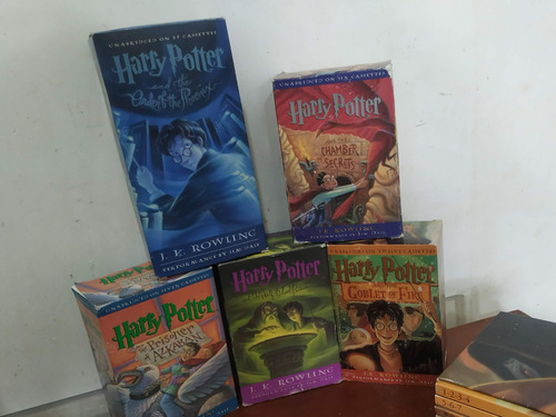 Audio Libros Harry Potter Colección De Cassettes