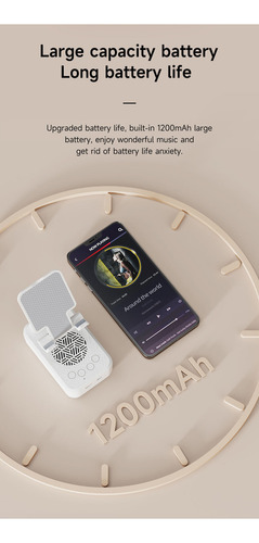 J Caixa De Som Bluetooth Zealot Z7 2 Em 1 Suporte Para