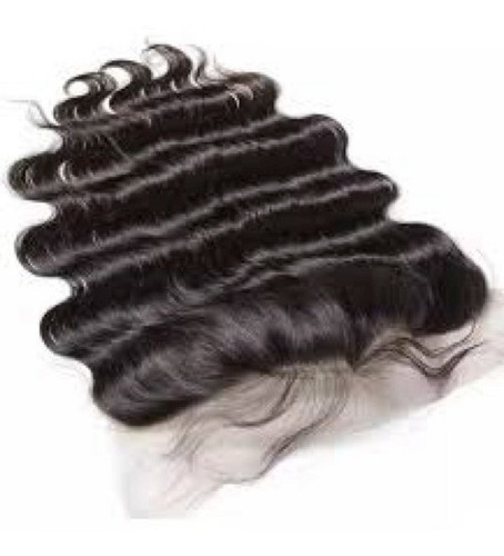 Top Clousure Prótese Capilar Cabelo Humano Ondulado 45cm