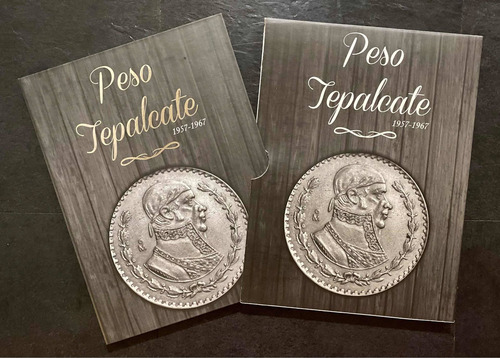 Moneda 1 Peso Morelos Tepalcate Plata .100 1957 (Usado)