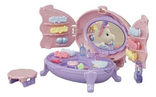 Sylvanian Families Set De Tocador De Pony Calico Critters