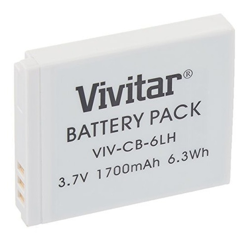 Vivitar Nb 6l   Nb 6lh Ultra High Capacity 1700mah Li Ion