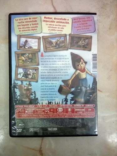 La Verdadera Historia De Caperucita Roja Dvd Productor Shrek en venta ...