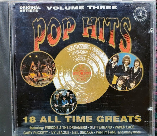  Pop Hits - Volume Three - 22 All Time Greats Cd - Acop