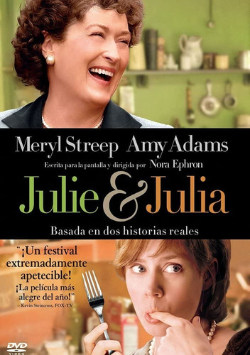 Julie And Julia Meryl Streep Amy Adams Pelicula Dvd