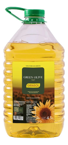 Aceite De Girasol Green Olive X4,5lts