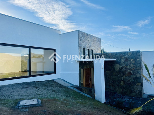 Casa Nueva En Parcela Lomas Del Puangue, Curacaví