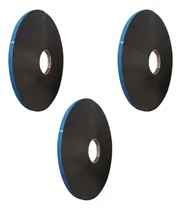 Comprar 3 Cintas Norton Doble Cara Para Vidrios De 1\u002F4 X 1\u002F2 X 15mts Negro Cinta Norton