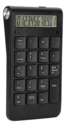 Calculadora Mini Para Portatil Teclado Numerico Usb Negro