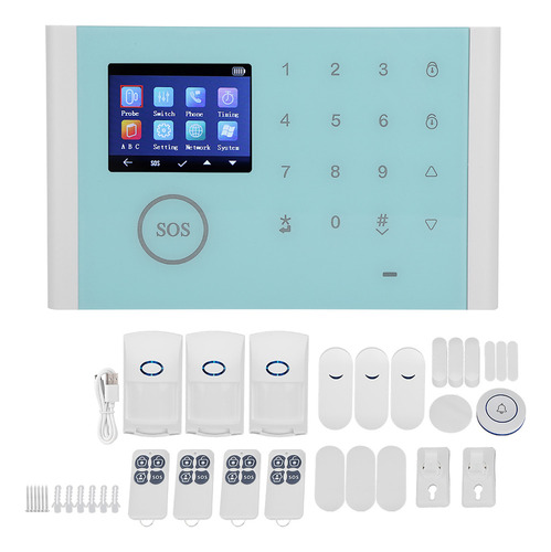 Sistema De Seguridad Para El Hogar Cs118 Wifigsmgprs Multili