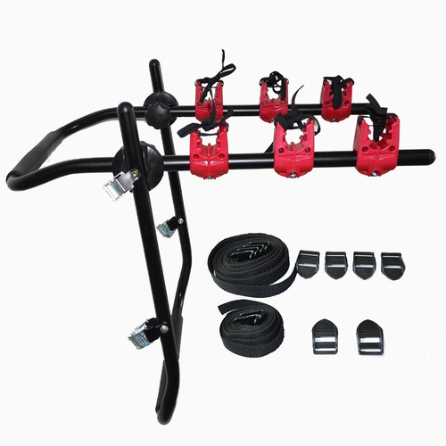 Porta Bicicletas X 3 Soporte Carro Cicla + Envío Gratis