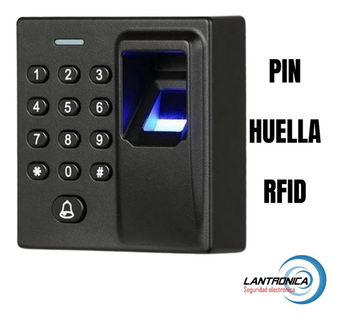 Control Acceso Biometrico Huella Fp6 - Rfid-huella -tarjetas