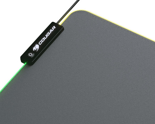 Imagen 10 de 10 de Mouse Pad Gamer Cougar Neon Rgb 35x30cm