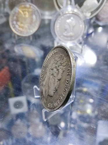 Moeda 5 Francs Louis-philippe I Prata .900 1833
