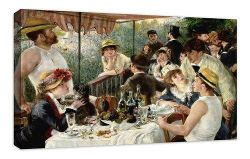 Cuadro Canvas El Almuerzo De Los Remeros Auguste Renoir