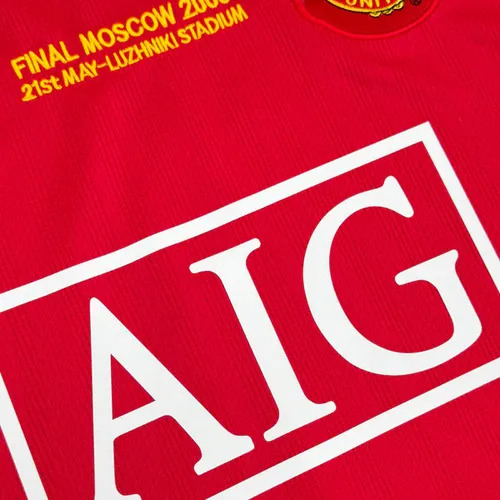 Jersey Manchester United Ronaldo 07/08 Retro Final Champions