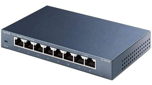 Switch Tp-link Tl-sg108 Rack 8 Puertos Gigabit
