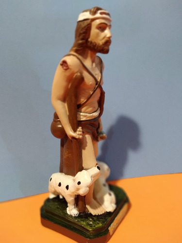 Estatuillas De San Lázaro De 22 Cms En Yeso Cerámico Nuevas!
