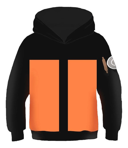 Linda Sudadera Para Niños Cosplay Con Estampado De Naruto