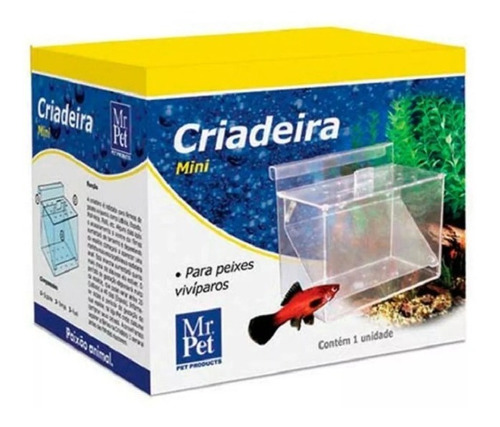 Criadeira Mini Para Peixes Vivíparos - Mr Pet