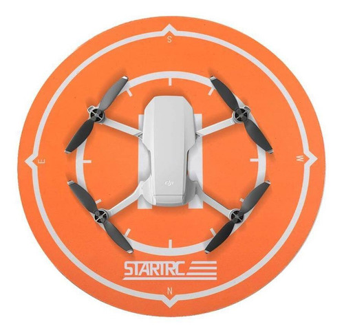Plataforma de aterrizaje con helipuerto para minidrones, Startrc, 25 cm