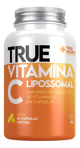 Vitamina C Liposomal 60 Caps 1000mg P/porcion C/aceite Tcm