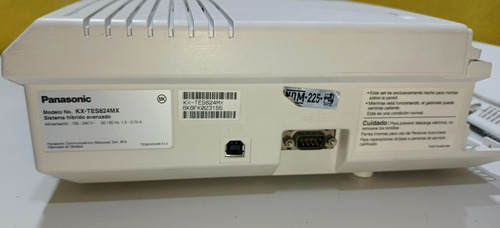 Conmutador Panasonic Kx-tes824 8 Lín 24 Extensiones (Usado)