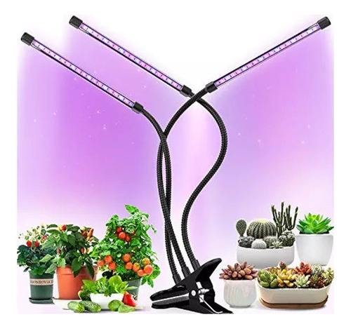 Luz De Cultivo Para Plantas De Interior 15w Triple