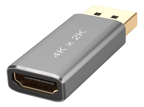 Xiayriky Adaptador Displayport A Hdmi, Adaptador 4k Uhd Dp A