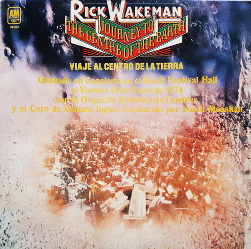 Rick Wakeman -   Viaje Al Centro De La Tierra  Lp C