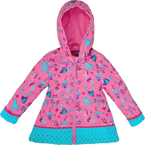 Campera Impermeable Infantil Lluvia Stephen Joseph Princesa