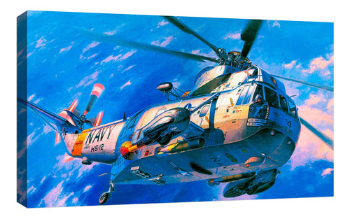 Cuadro Decorativo Canvas Moderno Helicopteros Color Helicopteros 03 Armazón Natural