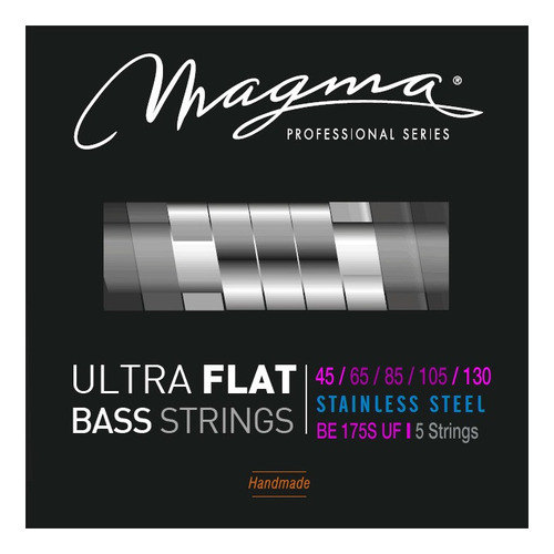 Encordado Bajo Magma Be175suf 045/130 5 Cuerdas Flat