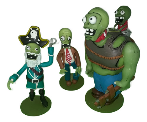 Plantas Vs Zombies Adorno De Torta Porcelana Fria