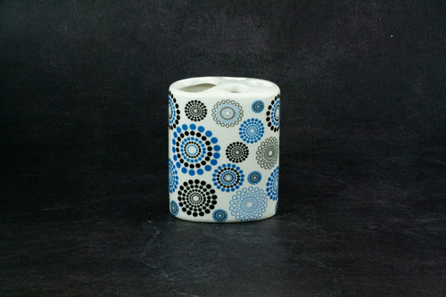 Set Juego De Baño Dispenser Jabonera Vaso Y Porta Cepillo