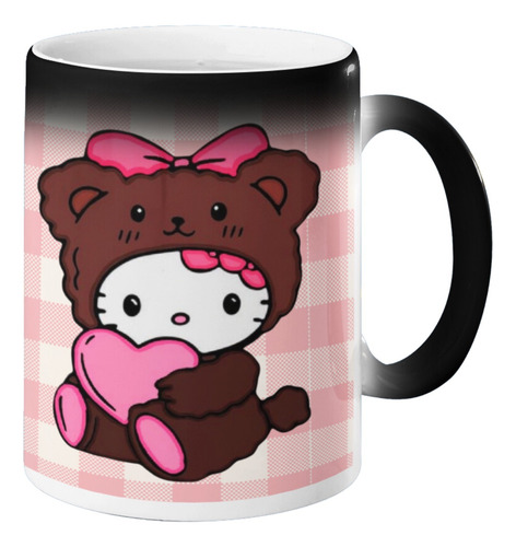 Taza Mágica Hello Kitty Oso Termosensible 320 Ml Hello Kitty Oso