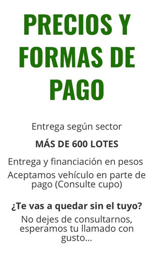 Imagen 6 de 7 de Terreno Alvear Pesos A 5 Min De Ros Entrega + Financiacion