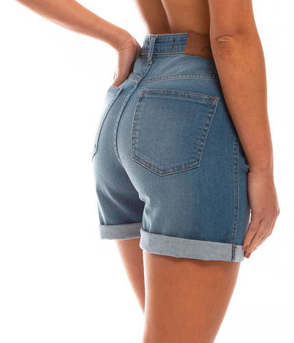 Imagen 3 de 6 de Short Rusty Sunrise Long Ws Ld Celeste Mujer
