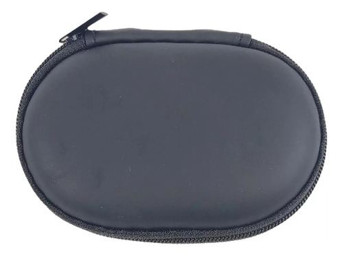 Estuche Funda De Auriculares Kz Audio Semirigido Oval Case Negro