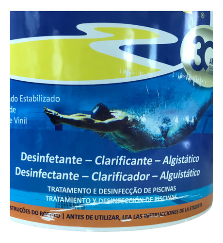 Cloro Orgânico Multiação Proteção Prolongada Eficiente 10kg