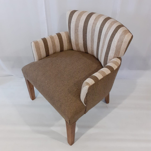 Imagen 5 de 10 de Silla Sillon Matero Poltrona Chenille Malva Oliva Premium