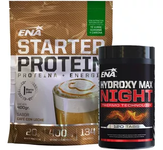 Quemador Grasa Abdominal Proteina Starter + Hydroxy Max Ena