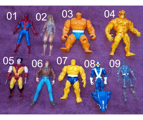 Figuras Toy Biz Loose X Unidad O Lote Marvel Avengers X Men