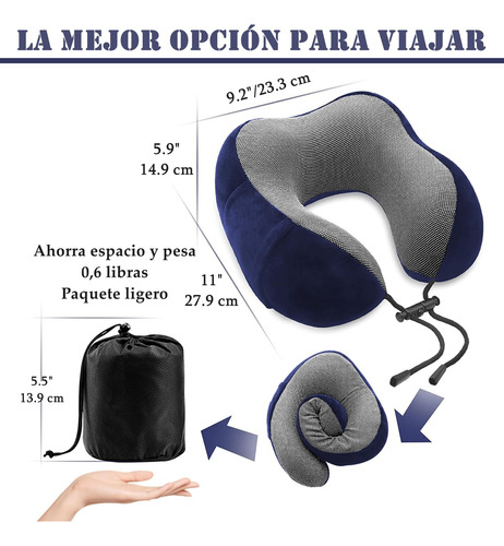 Almohada De Viaje Para Cuello Suave, Almohada De Cuello De