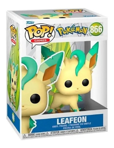 Funko Pop! Games Pokemon Leafeon 866 Nuevo Original