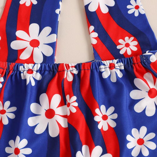 Pantalones De Verano Para Niñas Con Estampado De Flores Para