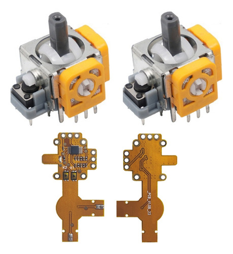 Joystick Analógico 3d De 2 Unidades+placa De Calibración Par